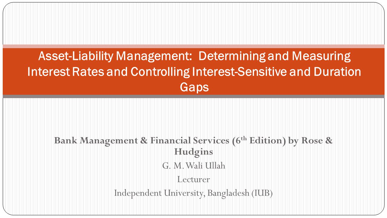 Bank Management & Financial Services (6th Edition) by Rose & Hudgins - ppt  video online download
