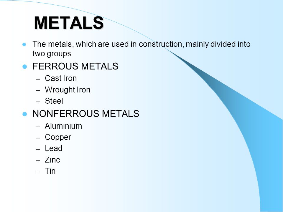 The Difference Between Ferrous and Non-Ferrous Metals