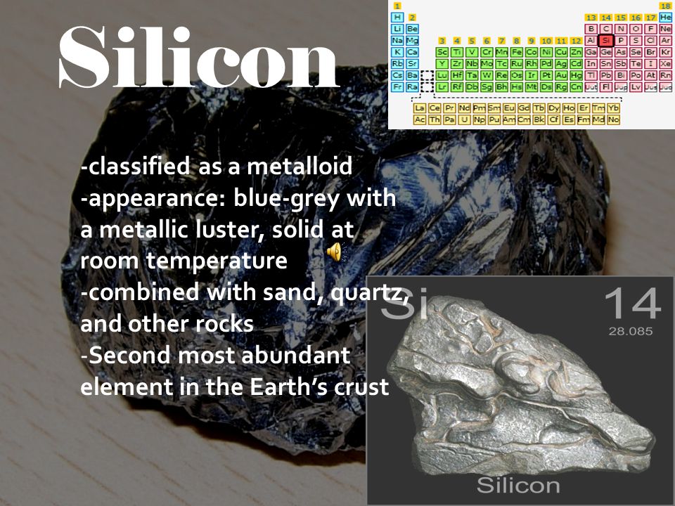 Silicon Metalloid Element 5 Grams Crystals 99,999% Sample in Periodic Element Bottle