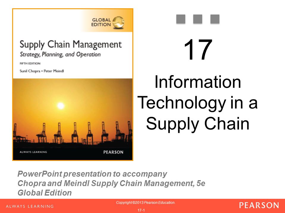 Information Technology in a Supply Chain - ppt download
