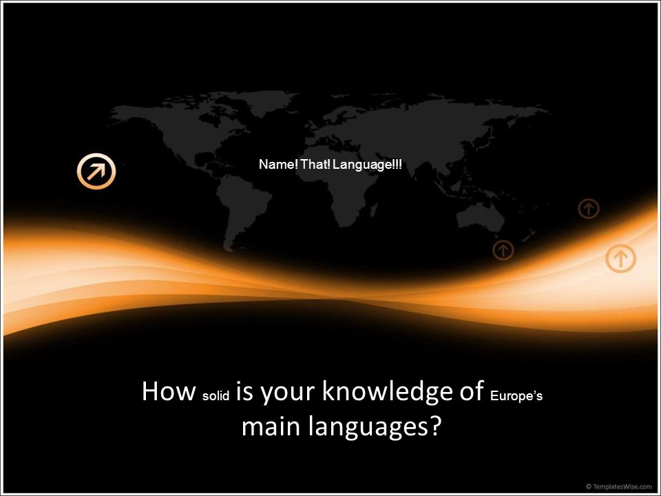 Which World Language? Listen to each audio recording. - ppt video online  download