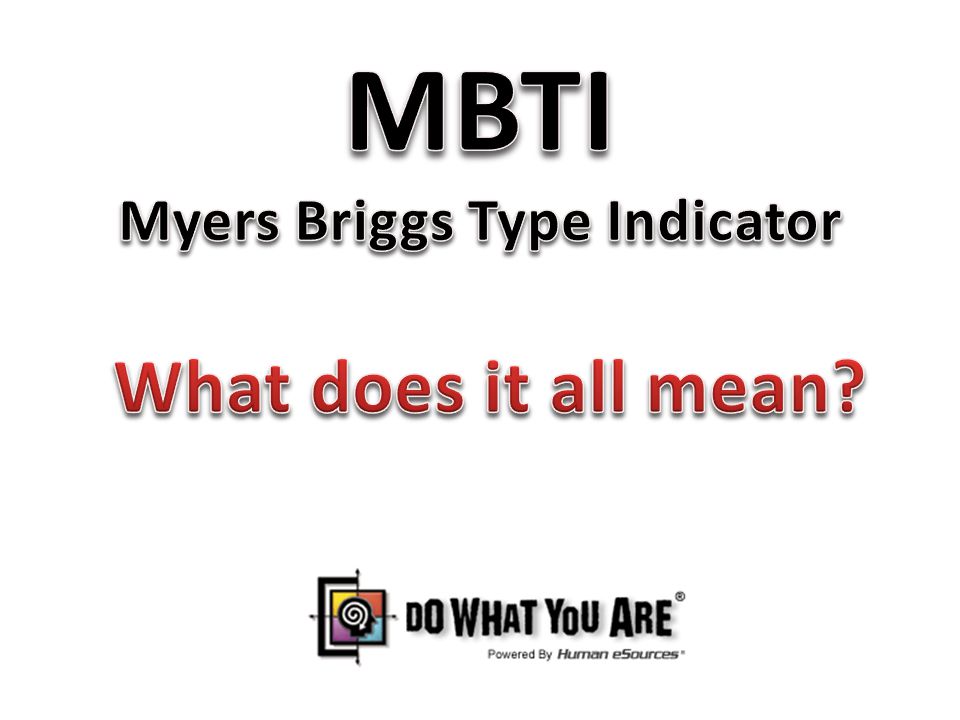 Mean mbti what is