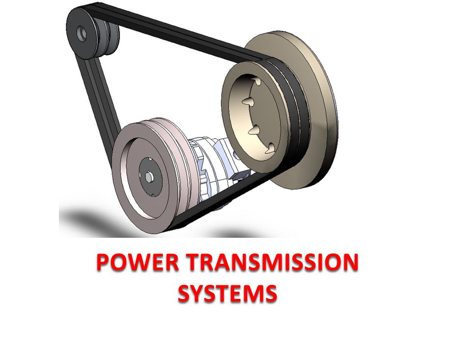 POWER TRANSMISSION SYSTEMS. - ppt video online download