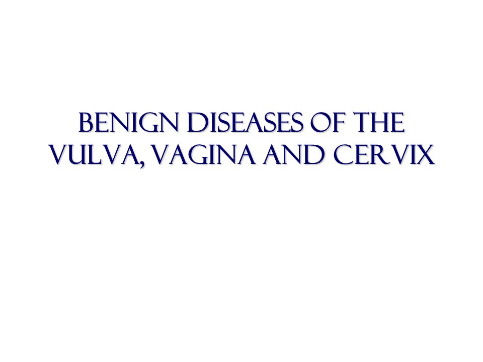 Diseases of vulva