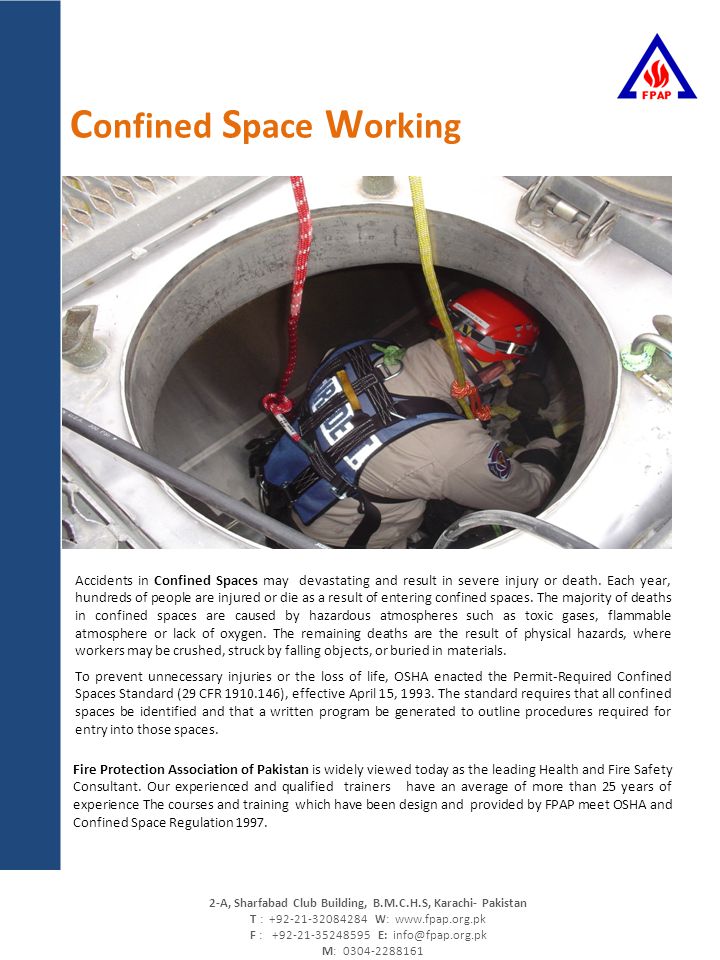 Risk Assessment C Onfined S Pace W Orking Accidents In Confined Spaces May Devastating And Result In Severe Injury Or Death Each Year Hundreds Of People Ppt Download