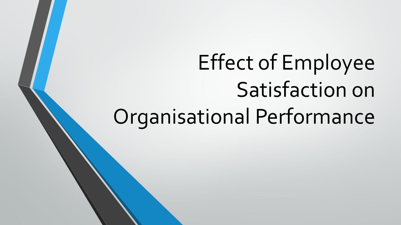 motivation and job satisfaction ppt