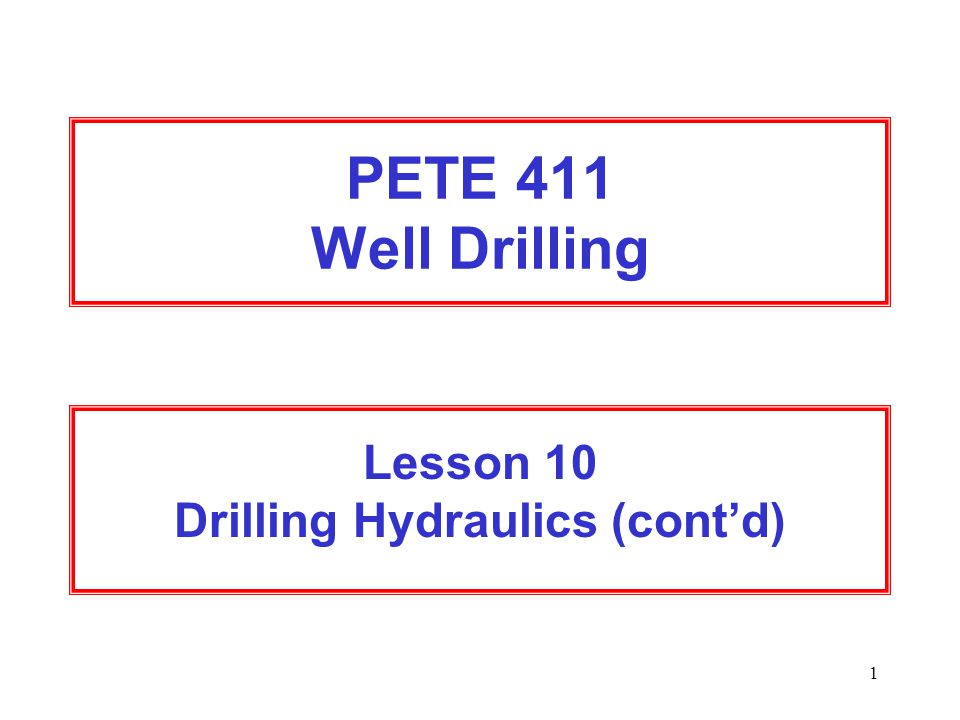 Hydraulics Hydraulics