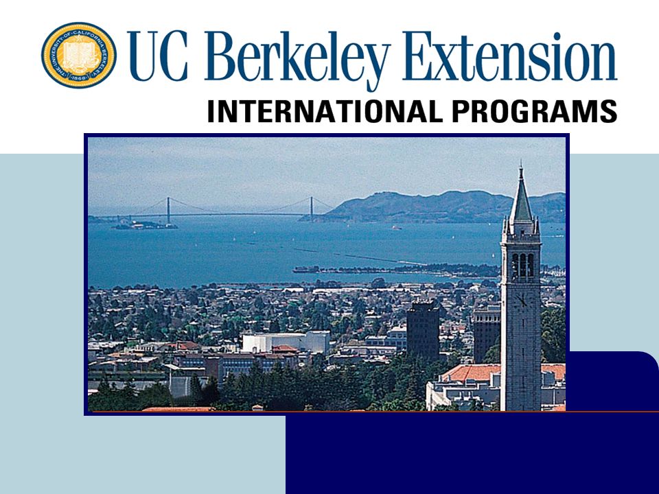 UC Berkeley Extension Overview - ppt download