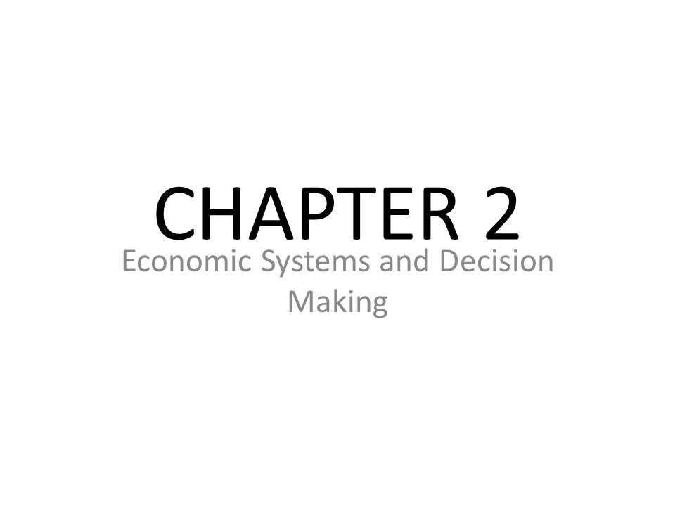 41 chapter 2 economic systems worksheet answers - Worksheet Information