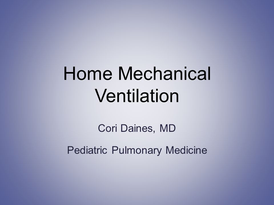 Home Mechanical Ventilation - ppt video online download