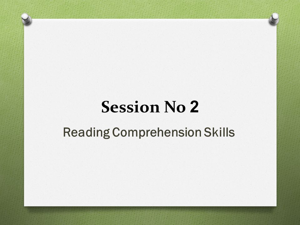 15 Minute Comprehension Activities - ppt download