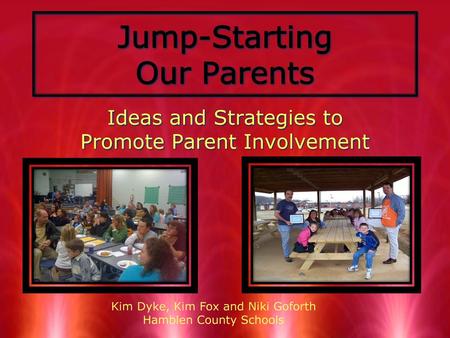 Jump-Starting Our Parents