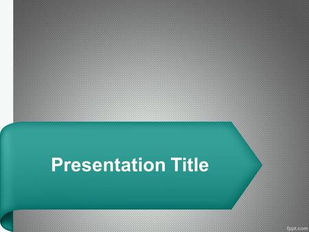 Presentation Title.