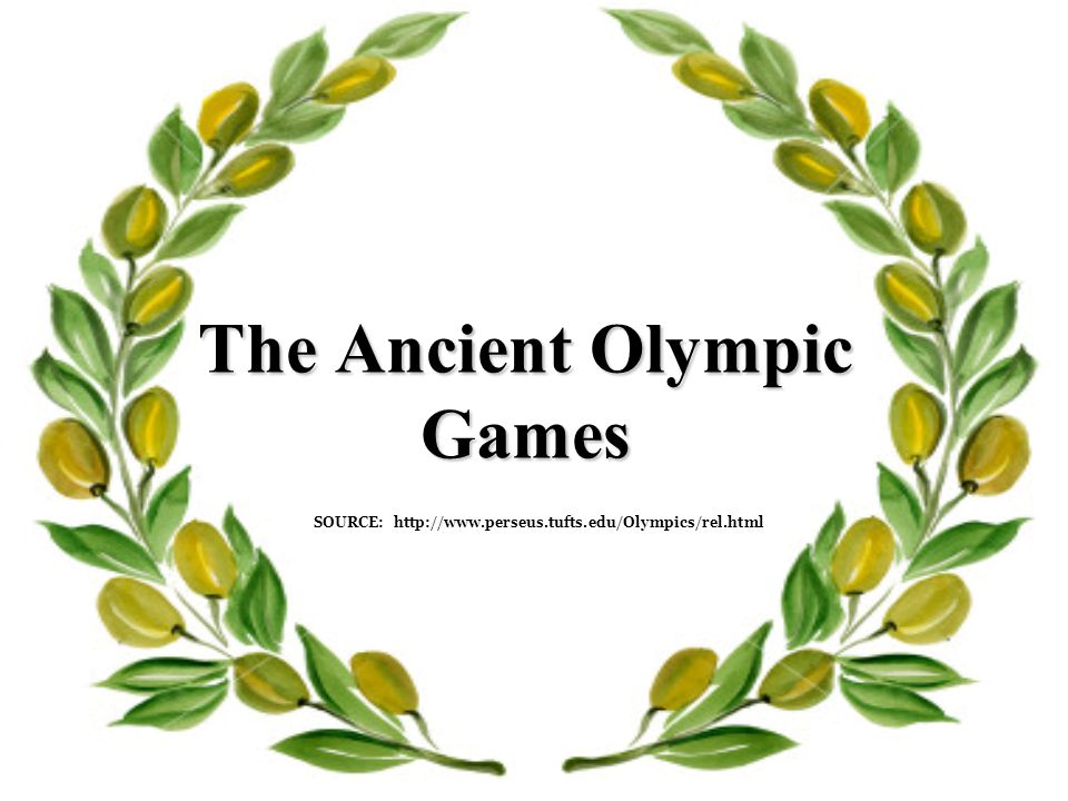 founder of ancient olympic games