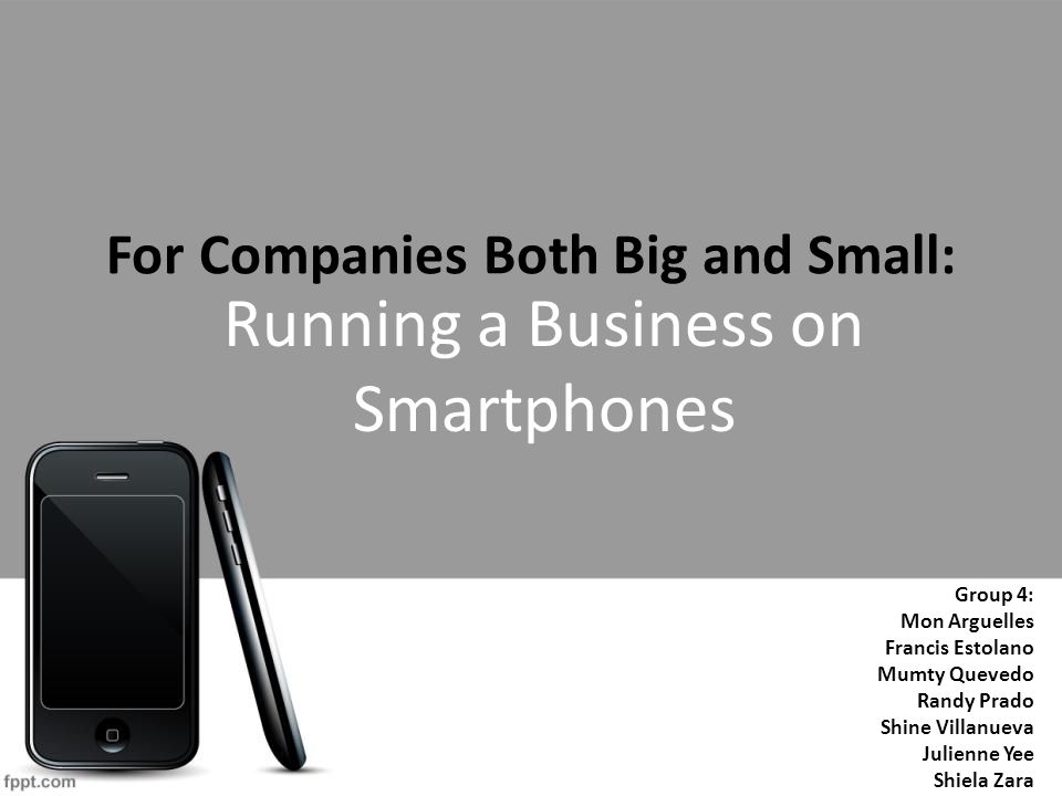 For Companies Both Big and Small: - ppt video online download