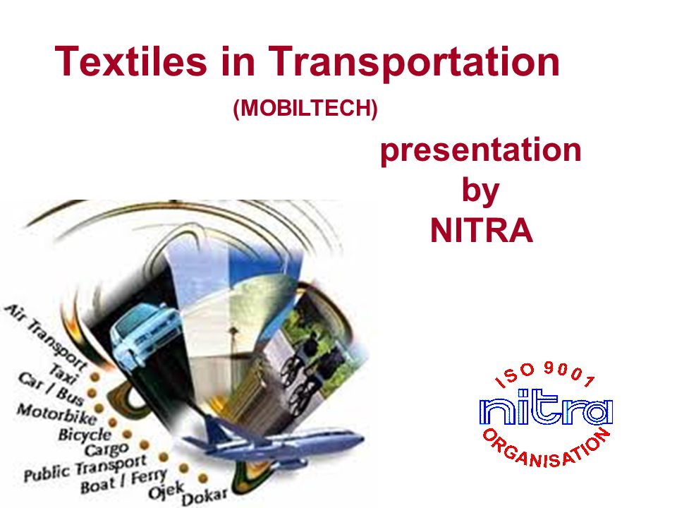 Textiles in Transportation - ppt video online download
