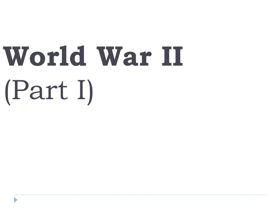 World War II (Part I) Europe at War (Sept – Dec. 1941) - ppt download