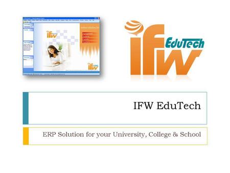 ERP Solution for your University, College & School