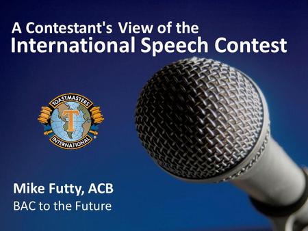 International Speech Contest