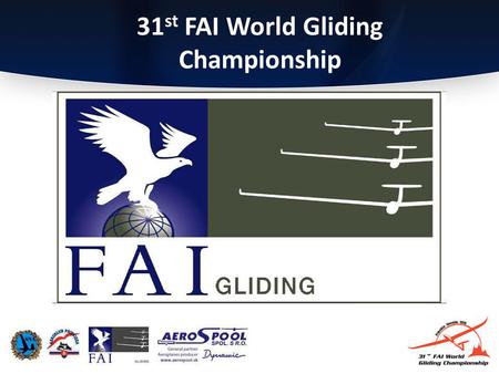 31 st FAI World Gliding Championship. 17 th July 2010.