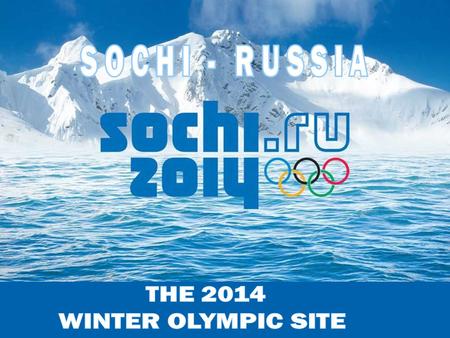 Sochi is a year-round open Resort, the largest in Russia, located on the Black Seacoast, near the border between Georgia/Abkhazia and Russia. The city.