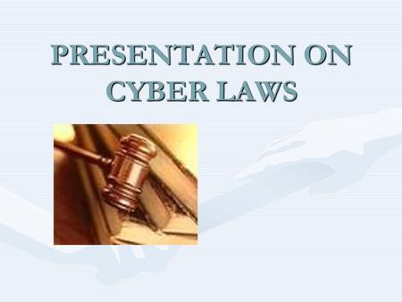 PRESENTATION ON CYBER LAWS. BIBLIOGRAPHY LAWS RELATING TO COMPUTER,INTERNET AND E- COMMERCE.LAWS RELATING TO COMPUTER,INTERNET AND E- COMMERCE. BY:NANDAN.
