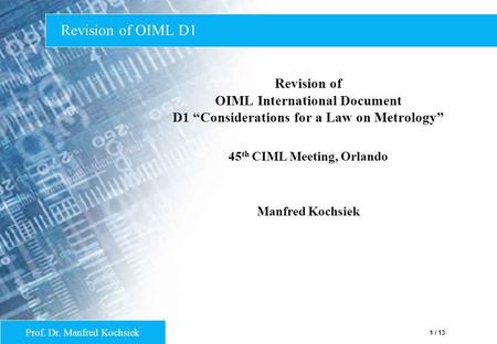 45th CIML Meeting, Orlando