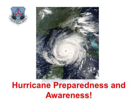 Hurricane Preparedness and Awareness!
