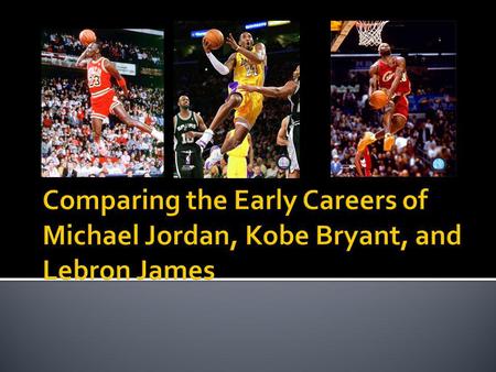 A good estimate of a players performance is shown in statistics (points, rebounds, & assists) Presuming that Michael Jordan is the best basketball player.