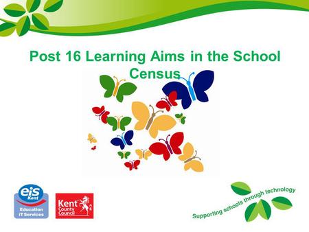 Post 16 Learning Aims in the School Census