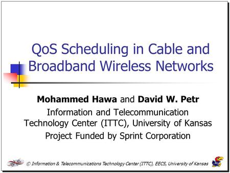 QoS Scheduling in Cable and Broadband Wireless Networks