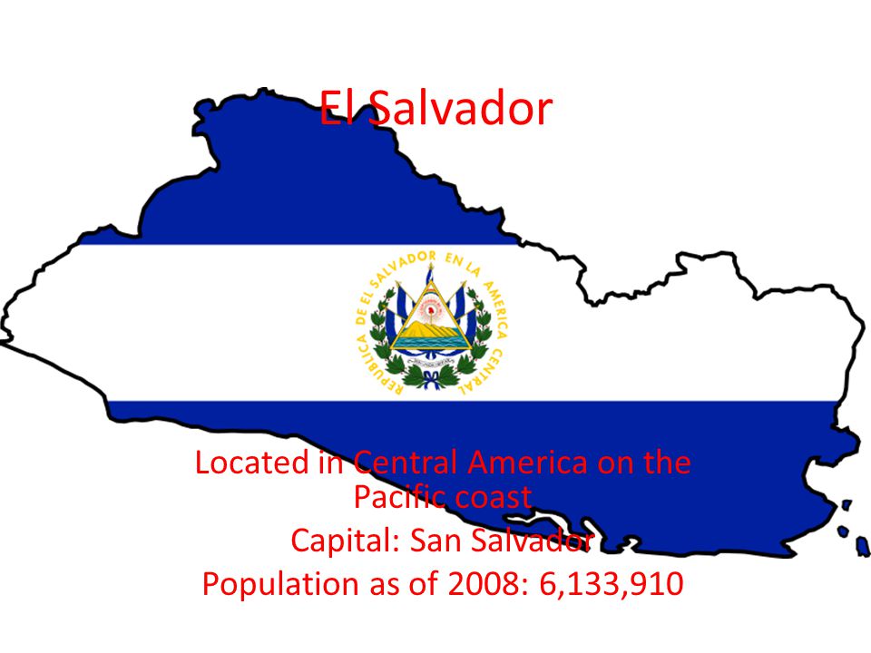 Population el salvador El Salvador