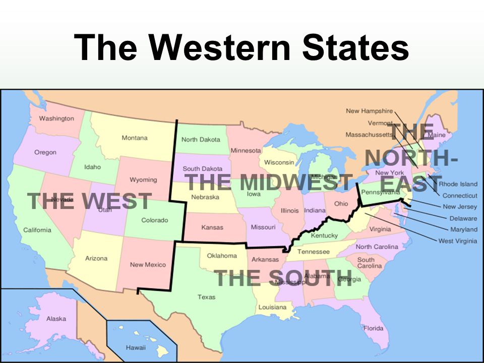 The Western States. - ppt video online download