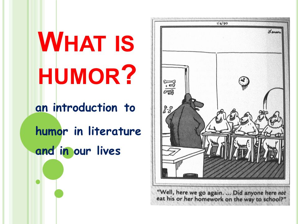 an introduction to humor in literature and in our lives - ppt video online  download