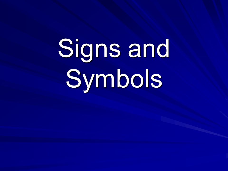 What is the meaning of this sign? - ppt download