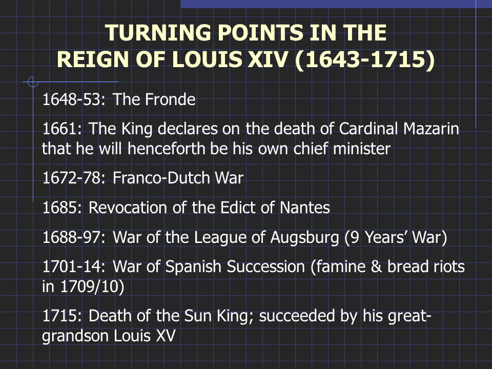 Image of Reign of Louis XIV: La Fronde