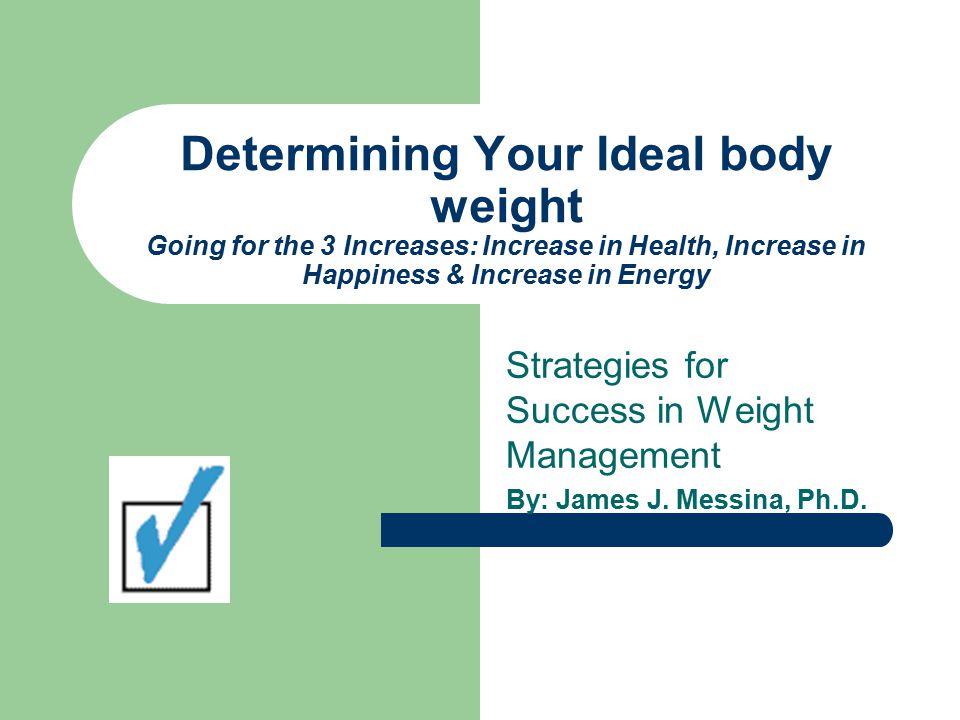 How to Calculate Your Ideal Body Weight