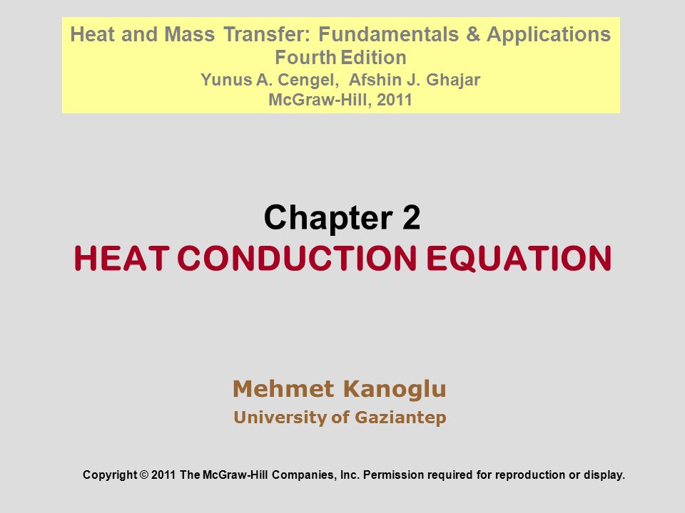 Heat Transfer (Mcgraw-hill Series in Mechanical Engineering)