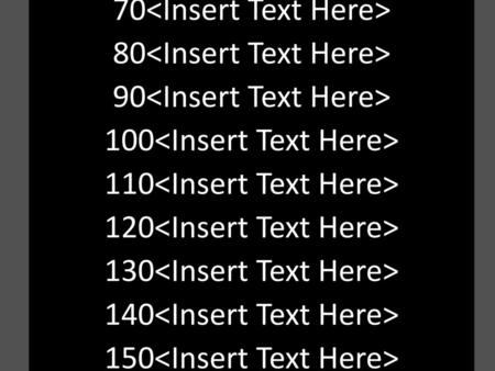 Teleprompter Template 1 Timing set to slow (02:00) Publish to Articulate to enable pause/play with spacebar 10 20 30
