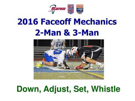 2016 Faceoff Mechanics 2-Man & 3-Man