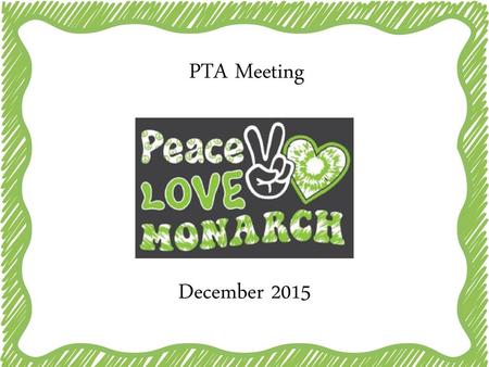 PTA Meeting December 2015.