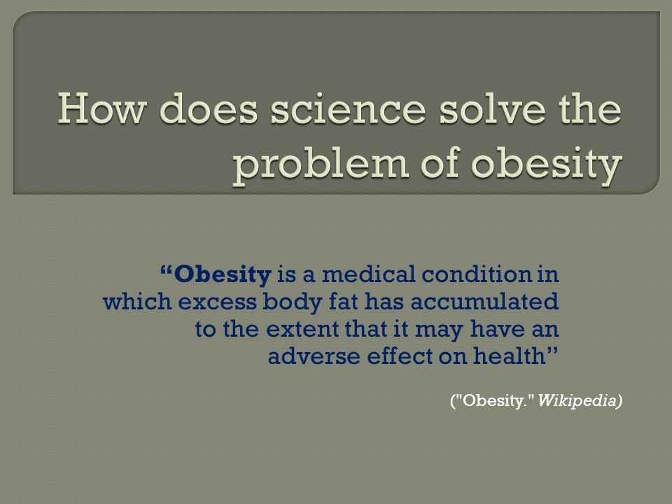 Obesity - Wikipedia