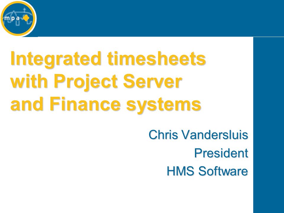 TimeControl, Web timesheets for Finance and Project Management