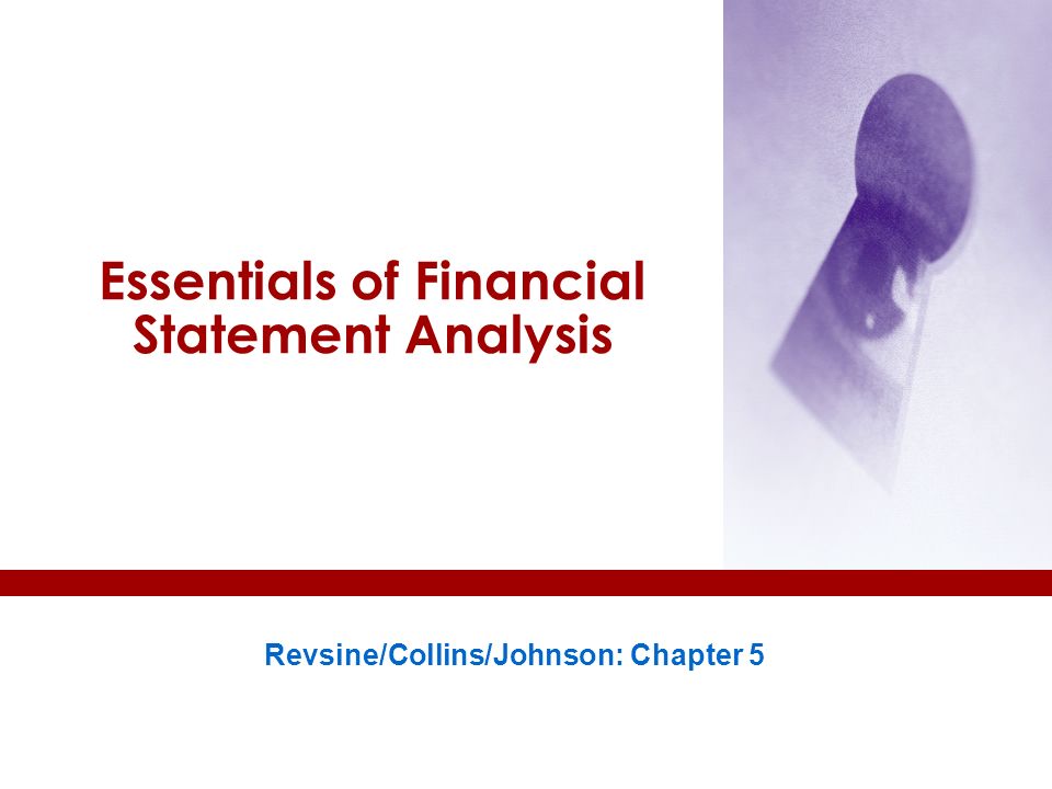 Essentials of Financial Statement Analysis - ppt video online download