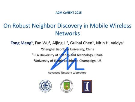 On Robust Neighbor Discovery in Mobile Wireless Networks