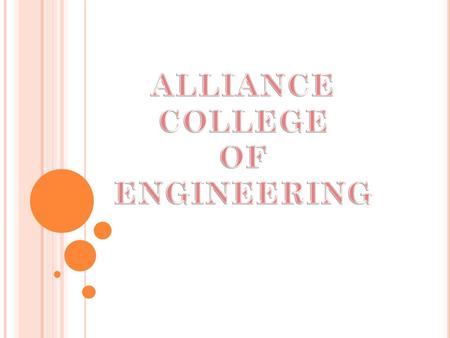 Alliance College of engineering Bangalore 