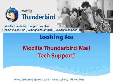 Looking for Mozilla Thunderbird Mail Tech Support?  | US Toll Free.