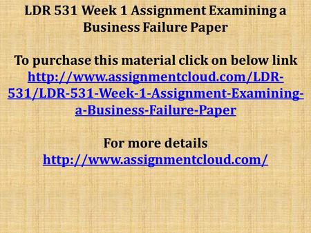 15 assignment sheet