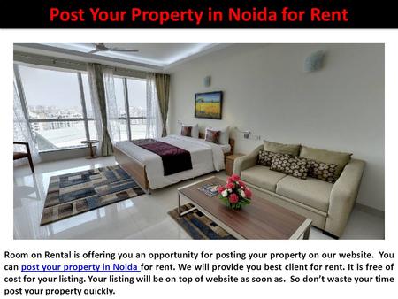 Post Your Property in Noida for Rent