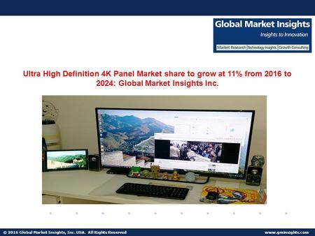 © 2016 Global Market Insights, Inc. USA. All Rights Reserved  Fuel Cell Market size worth $25.5bn by 2024 Ultra High Definition 4K Panel.